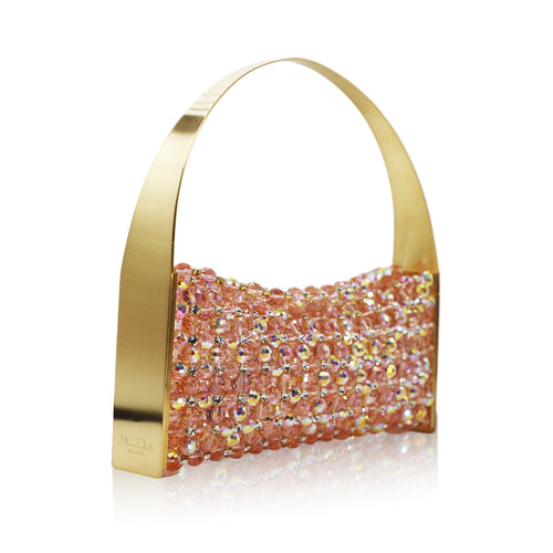 Crystal Capri Bag- Rare Pink