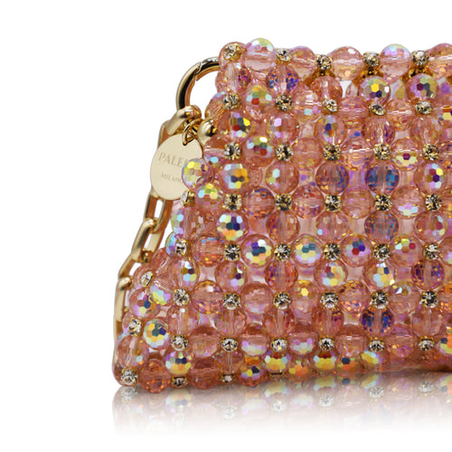 Mirage Crystal Pouch- Rare Pink