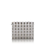 Mirage Mini Crystal Wallet-White
