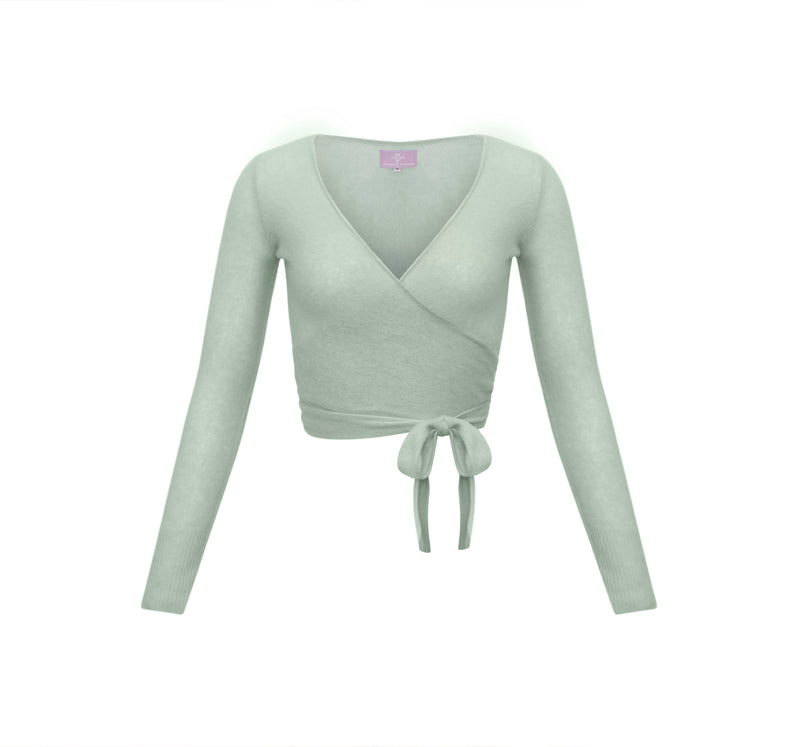 Cashmere Featherweight Wrap Top