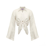 Sophia Shirt with Collar and Bell Sleeve