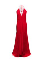 Bias Gown - Double Layer - Heavy Chiffon over silk charmeuse .