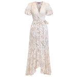Penelope Maxi Dress - Beige Jade Lace