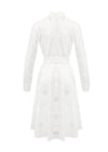 Margorie Long Sleeve Dress - Eyelet