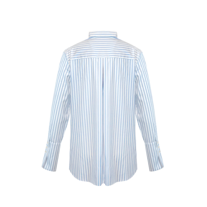 Tuxedo Shirt - Blue/White Stripe Tuxedo Shirt - Blue/White Stripe