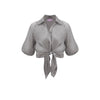 Donna Top Chiffon - Silver