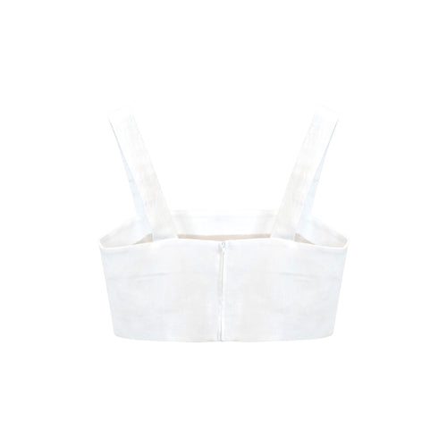 Dani Top - White Linen