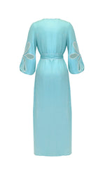 Daisy Long Dress w/ Sleeves (Linen)