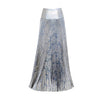 Diana Skirt- Blue Silver