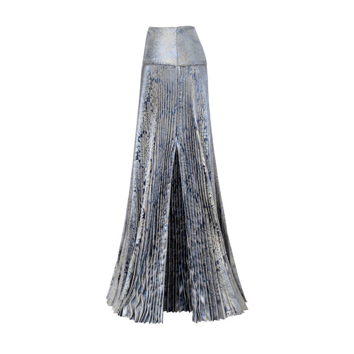 Diana Skirt- Blue Silver