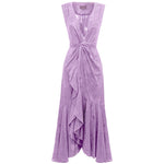 Penelope Sleeveless Dress - Lavender Flower
