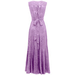 Penelope Sleeveless Dress - Lavender Flower