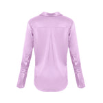 Garcon Shirt -Stretch Silk Charmeuse - Rose de France