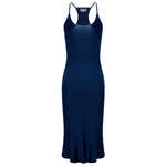 Helenita Dress- 30mm Silk Charmeuse - Inky