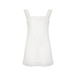 Charlie Mini Dress - White Sequin