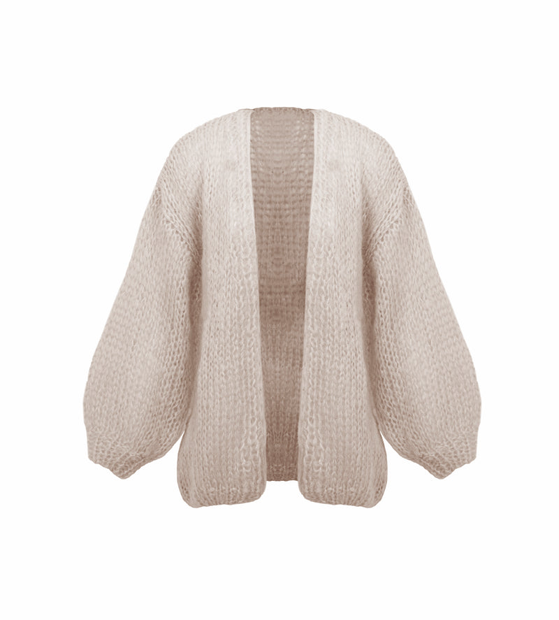 Mohair V-Neck Cardigan