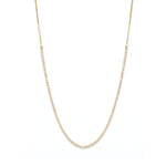 Diamonds in Yellow Gold Necklace