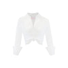 Garcon Shirt - Cotton - White/White Emb