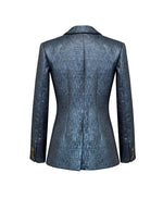 Marlena Blazer - Navy Shimmer