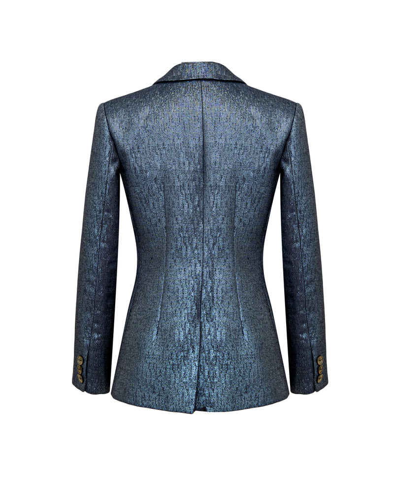 Marlena Blazer - Navy Shimmer