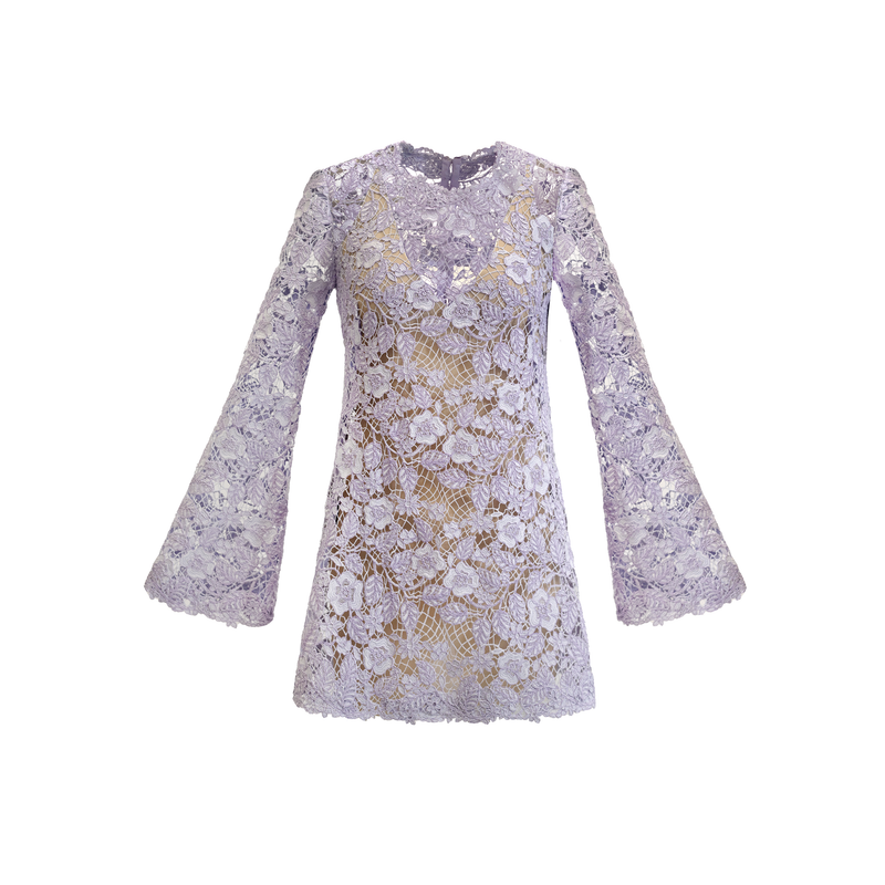 Cristi Mini Dress - Lavender Lace Cristi Mini Dress - Lavender Lace