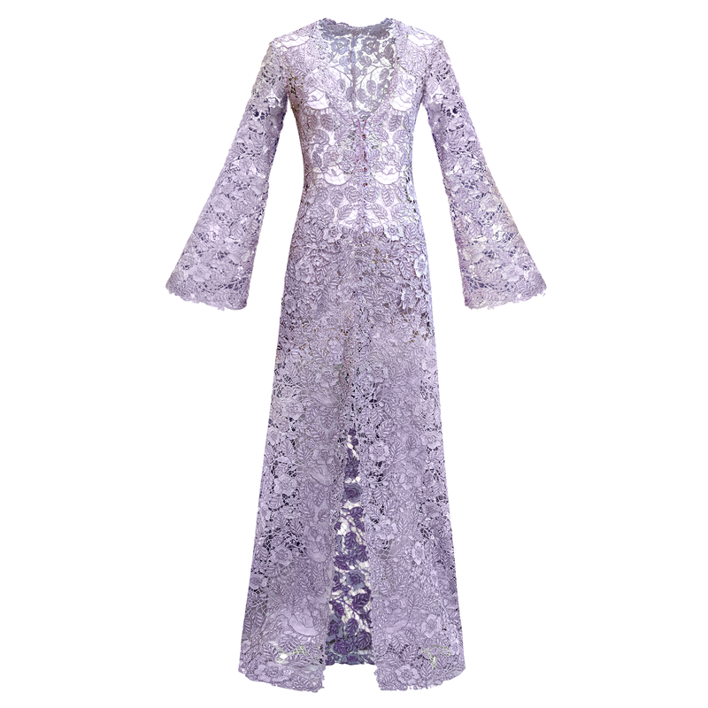 Suzy Maxi Dress - Lavender Lace Suzy Maxi Dress - Lavender Lace