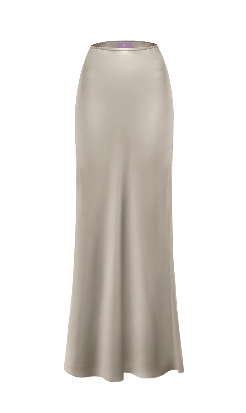 Slip Skirt Maxi -30mm Silk Charmeuse