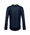 Garcon Shirt -Stretch Silk Charmeuse - Midnight