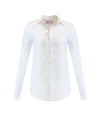 Garcon Shirt - Cotton Stretch Poplin -Optic White
