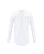 Garcon Shirt - Cotton Stretch Poplin -Optic White