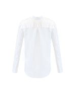 Garçon shirt cotton stretch poplin -Optic White