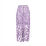 Lace Skirt - Lavender