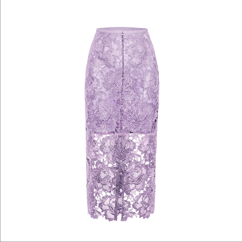Lace Skirt - Lavender