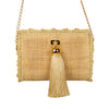 Tassel Clutch- Beige
