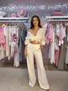 Cornelia Cropped Cardigan - White