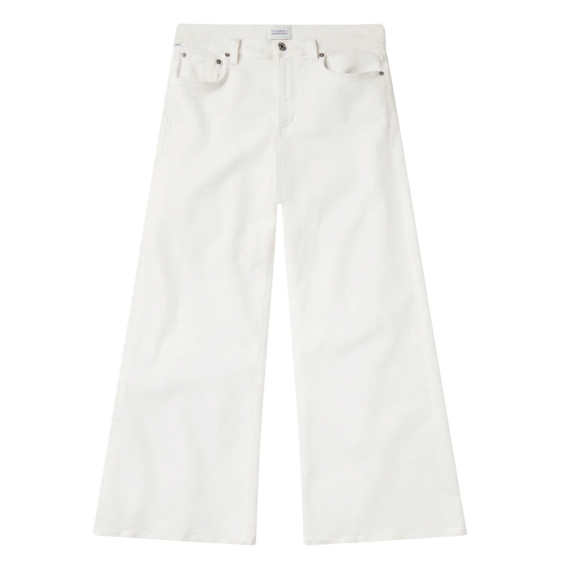 Lyra Long Wide Leg- Soft White