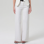 Lyra Long Wide Leg- Soft White