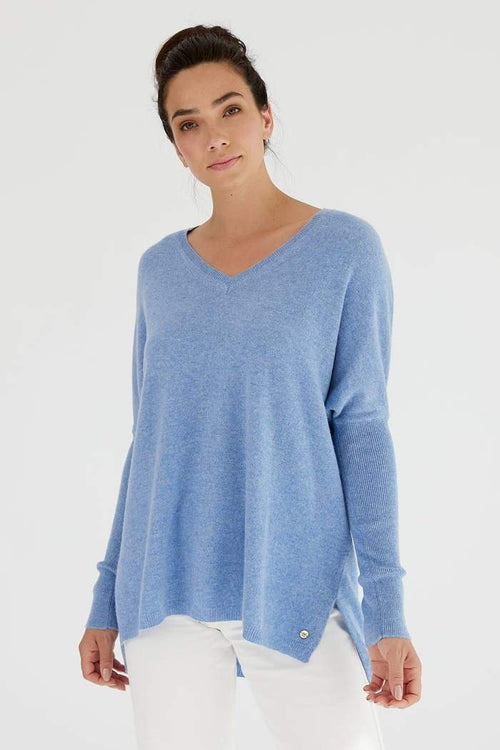 Vintage Blue Pure Boyfriend Vee