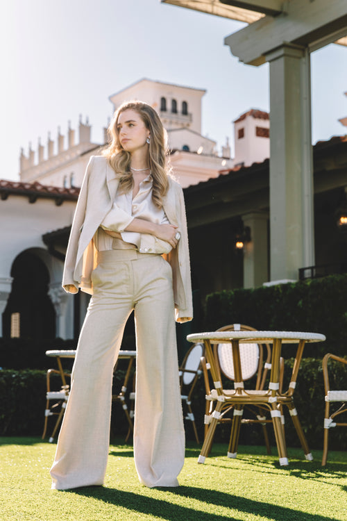 Stephanie Pant - Wool - Grey