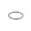 Diamond Eternity Band White Gold