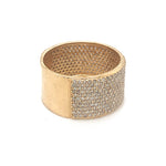 Chunky Pave Band Ring