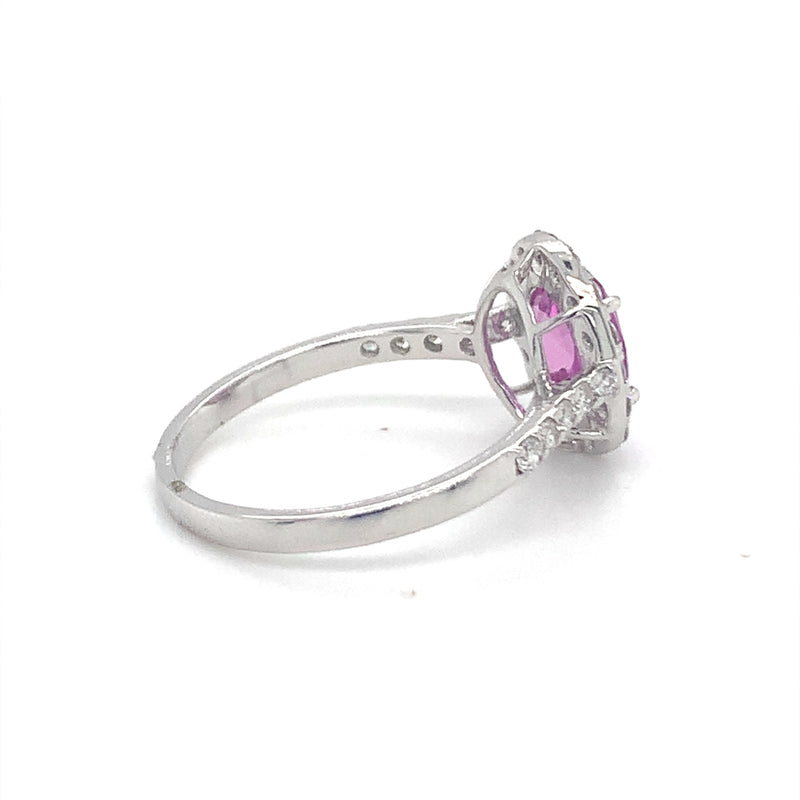 Oval Pink Sapphire