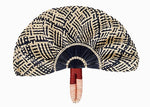 Toquilla Frilly Hand Fan