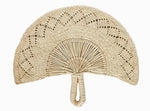 Toquilla Frilly Hand Fan