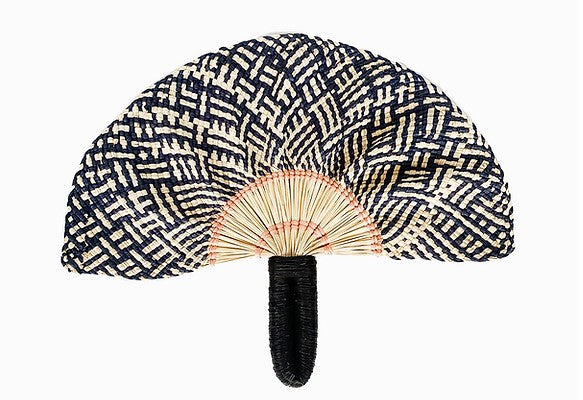 Toquilla Frilly Hand Fan