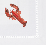 Lobster Cocktail Napkin, Set of 4