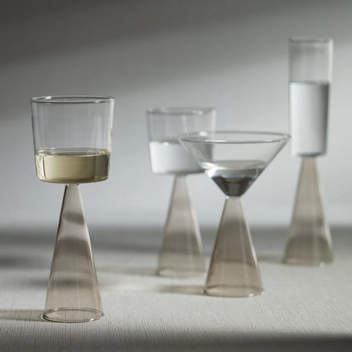 Veneto Glassware - Smoke - White Wine Glass