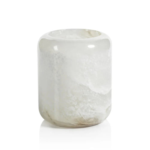 Teran Alabaster Stone Candle Holder