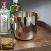 Spiga Ice Bucket- Nickel/Amber