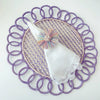 Pastel Fringe Flower Napkin Ring-Pastel